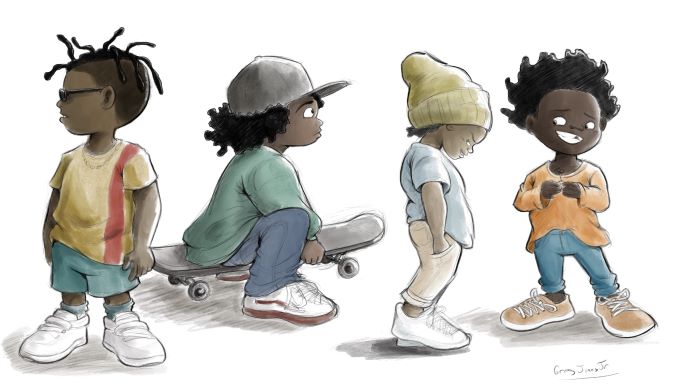 Greg Boy Character Design