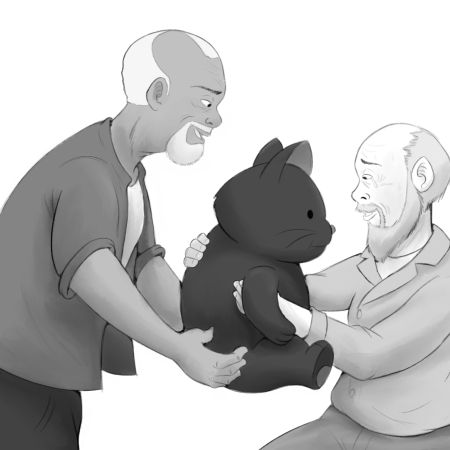 Greg Man Giving Gift